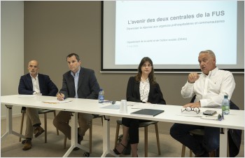 Le 144 rattaché au CHUV, la Centrale téléphonique des médecins de garde à Unisanté