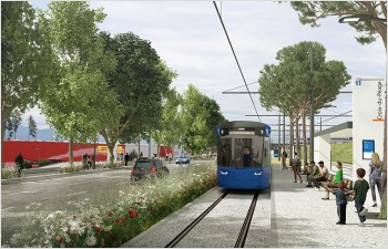 Le chantier du tramway avance jusqu’au Flon