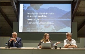 Le Canton de Vaud présente sa stratégie de transformation numérique