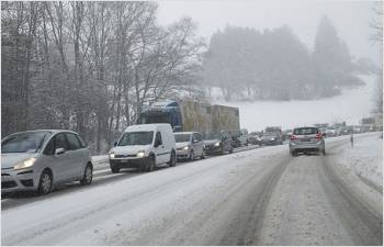 Les routes et autoroutes du canton à l’heure d’hiver