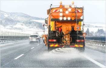 Entretien hivernal sur les routes et les autoroutes du canton