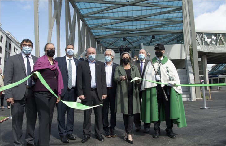 Avec sa passerelle piétonne Rayon Vert, la gare de Renens devient le deuxième hub de mobilité de l’agglomération lausannoise