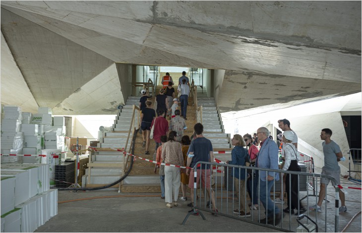 2300 personnes ont visité le chantier Elysée – mudac