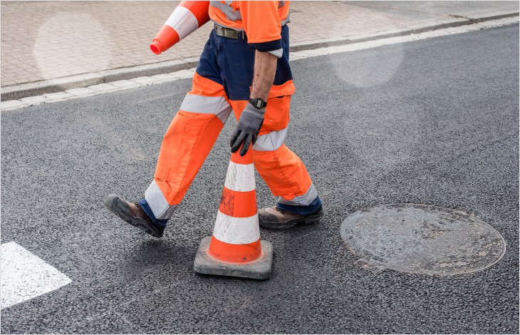 Réfection des murs de soutènement sur la route cantonale entre Bex et Gryon