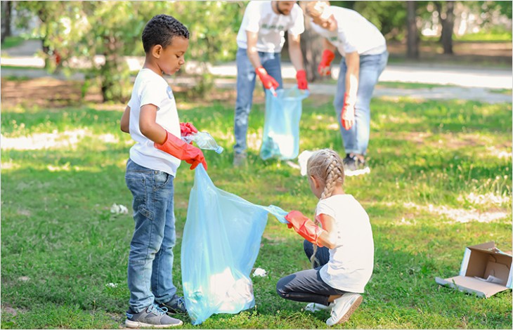 «Coup de balai»: actions de ramassage des déchets