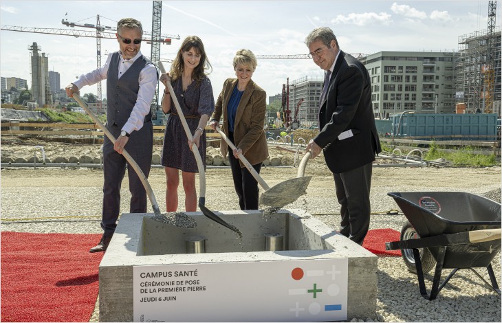 Lancement des travaux du Campus Santé