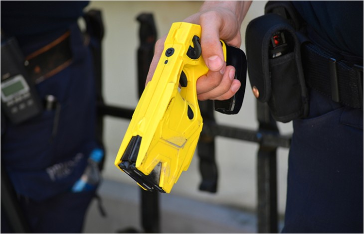 L’utilisation du dispositif incapacitant à impulsion électrique (Taser) a été enseigné à 44 gendarmes mobiles en 2024.