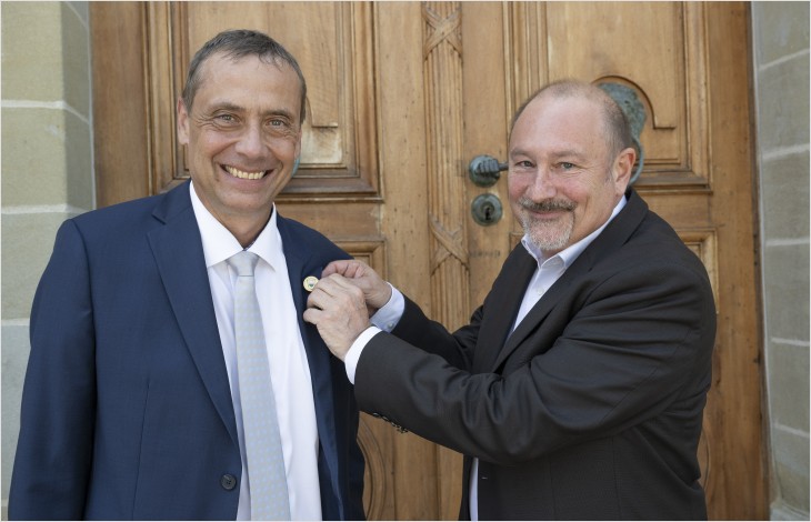 Patrick Simonin élu à la présidence du Grand Conseil vaudois