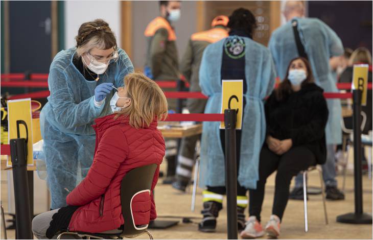 Bilan positif  pour les tests de dépistage à large échelle 