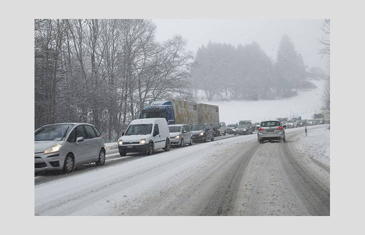 Les routes et autoroutes du canton à l’heure d’hiver